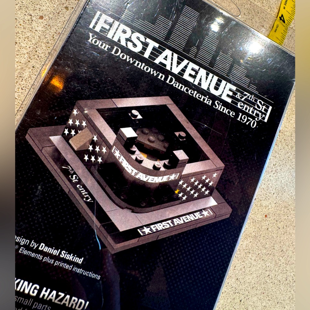 First Ave LEGO® scale model kit *Limited Edition*